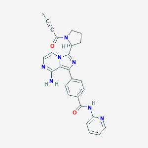 acalabrutinib structure picture